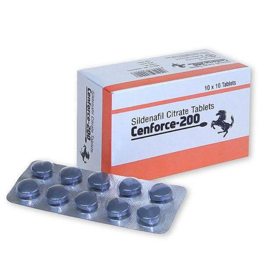 Cenforce 200 mg(Black Pill): Uses, Benefits, and Safety