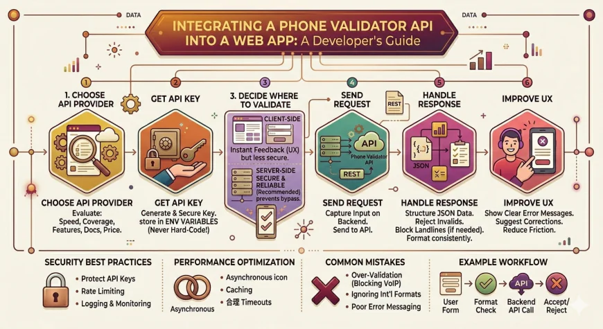 How to Integrate a Phone Validator API into a Web App