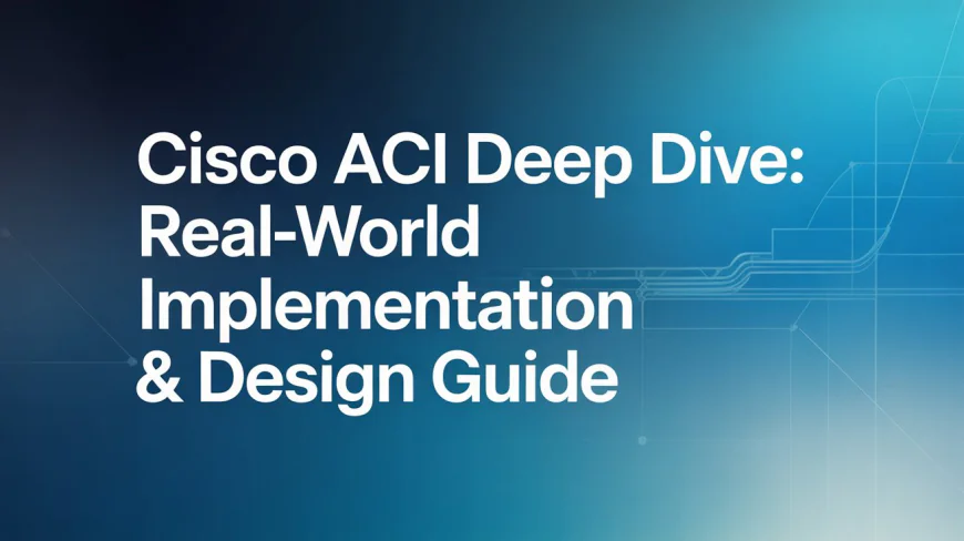 Cisco ACI Deep Dive: Real-World Implementation & Design Guide