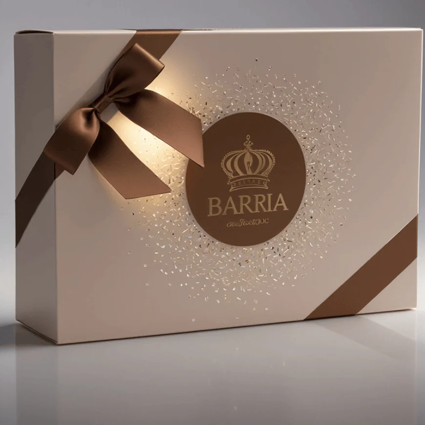 Decorative Mithai Box with Window Lid for Gift Hampers Luxury