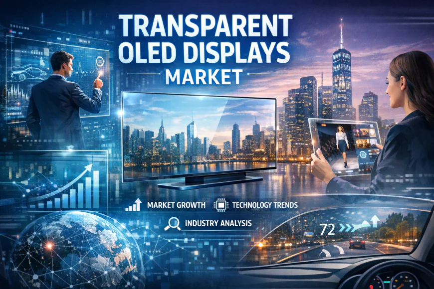 Transparent OLED Displays Market Poised for Strong Growth Through 2031 Amid Rising Demand for Smart Visual Solutions