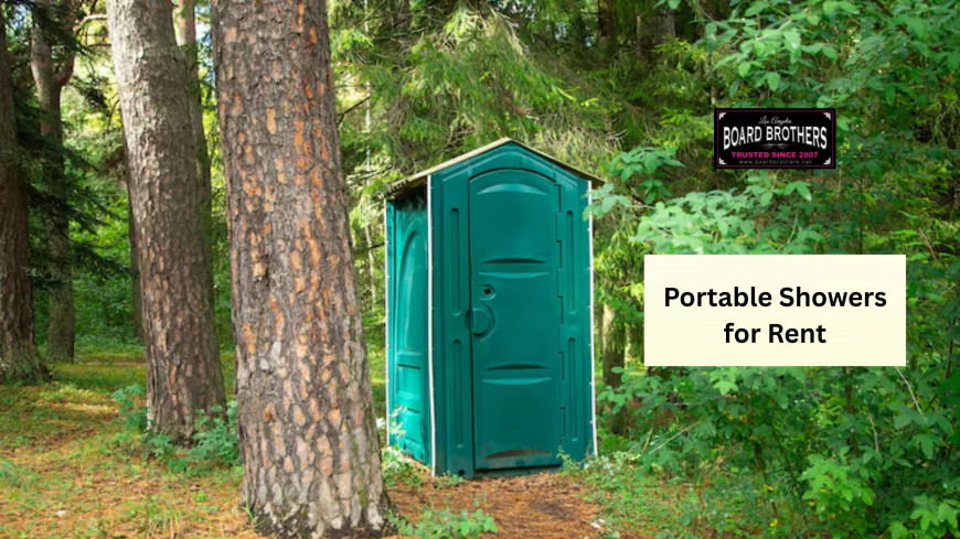 Why Portable Showers for Rent Are Essential for Outdoor Events