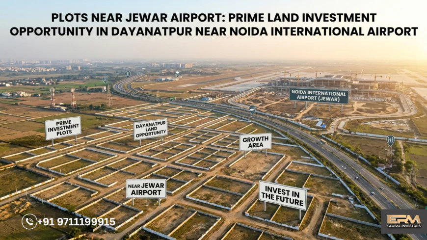 Plots Near Jewar Airport: Prime Land Investment Opportunity in Dayanatpur Near Noida International Airport