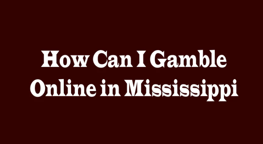How Can I Gamble Online in Mississippi? Five Perspectives to Consider