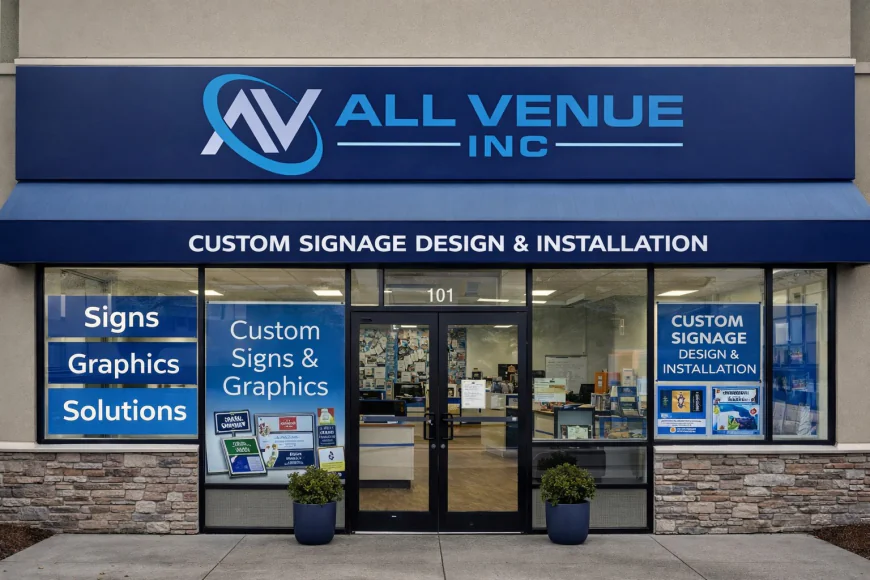 Interior Sign Companies FL: All Venue Graphics and Signs