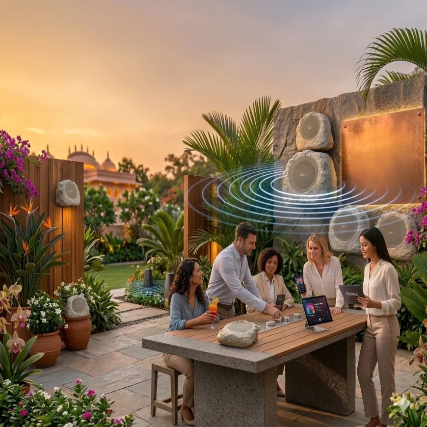 Waterproof Garden Speakers India: Upgrade Your Outdoor Sound Experience with Ooka Audio