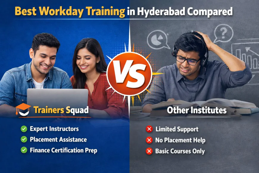 Trainers Squad vs Other Institutes Best Workday Training in Hyderabad Compared