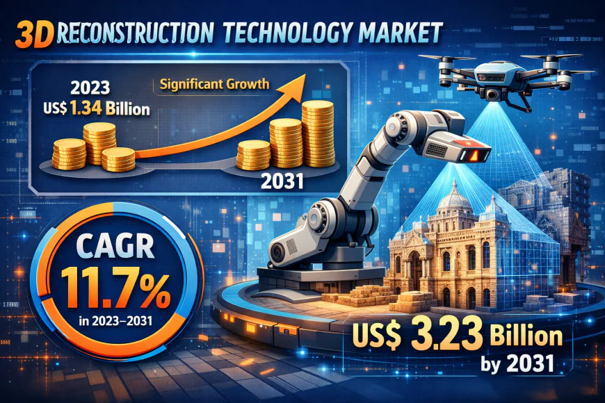 3D Reconstruction Technology Market: Trends, Adoption Patterns, and Growth Outlook 2031