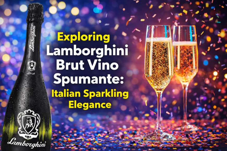 Lamborghini Brut Vino Spumante “DJ” 75CL: A Modern Italian Sparkling Wine for Celebrations