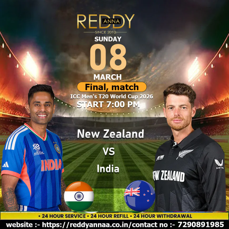 March Madness: Analyzing the Upcoming Showdown Between New Zealand and India at Narendra Modi Stadium with Insights from Reddy Anna Book.