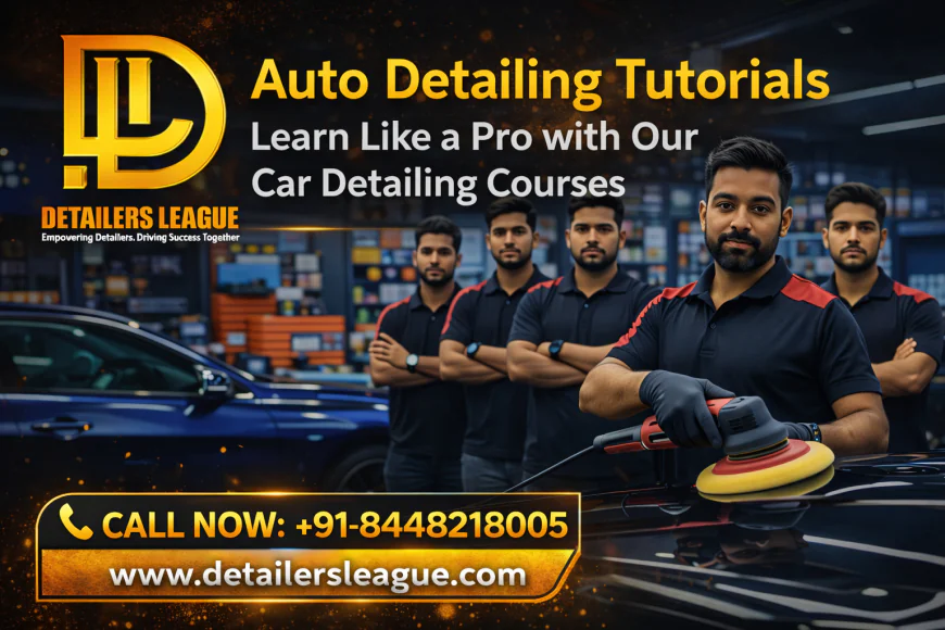 Car Detailing Course: Auto Detailing Tutorials Learn Like a Pro.