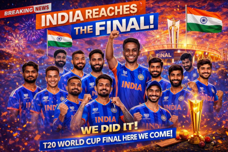 India's reach to the final stage of the T20 World Cup- a victorious moment in the times of the Battle in Blue