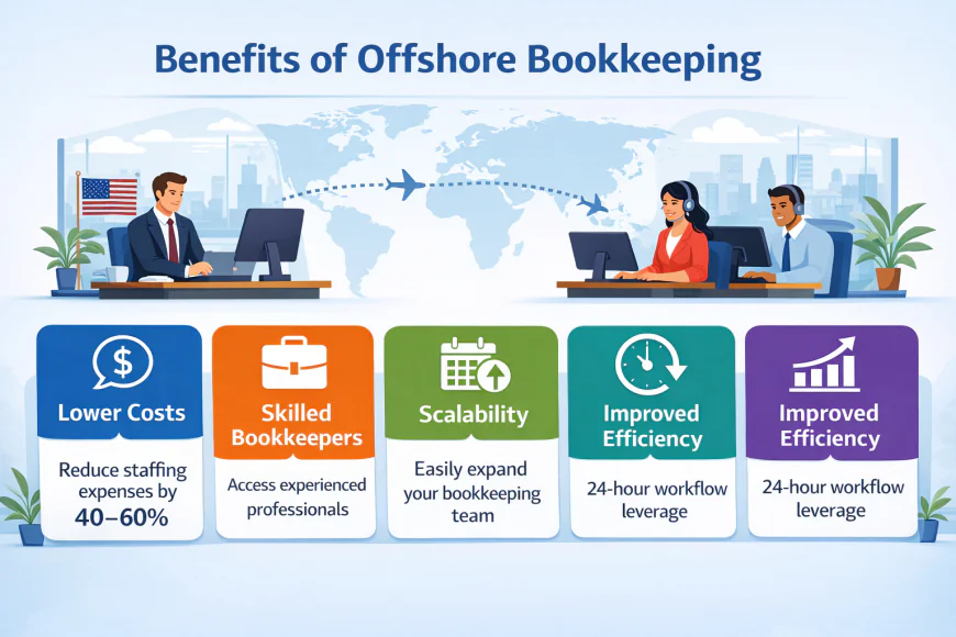 Why Growing Businesses Rely on Offshore Bookkeeping for Scalability? 