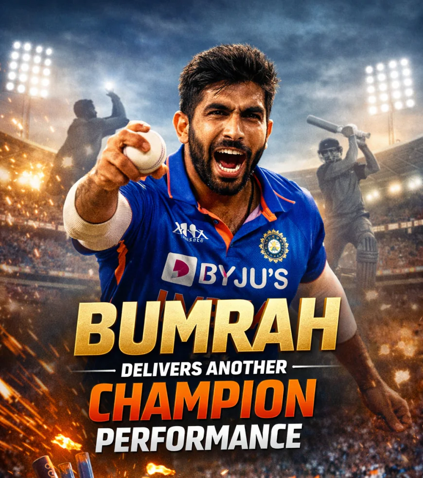 Bumrah Displays Another Stellar Effort