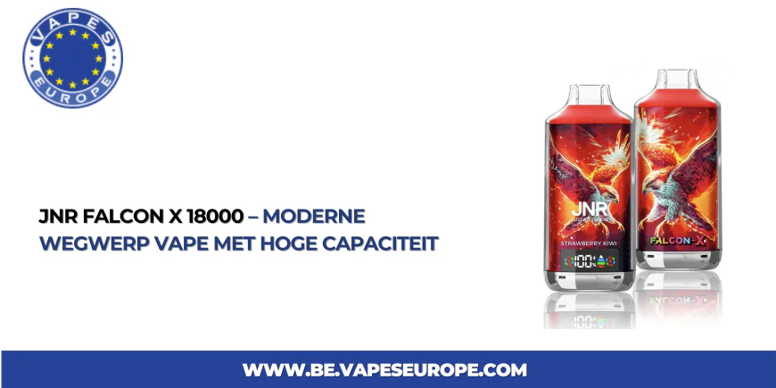 JNR Falcon X 18000 – Moderne Wegwerp Vape met Hoge Capaciteit