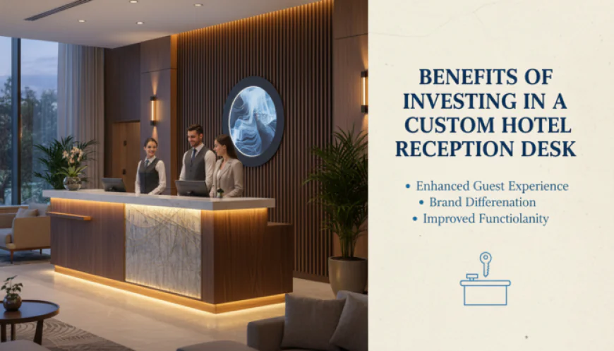 Benefits of Investing in a Custom Hotel Reception Desk