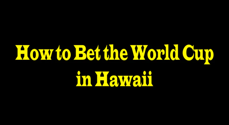 How to Bet the World Cup in Hawaii: Five Perspectives for Smart Betting