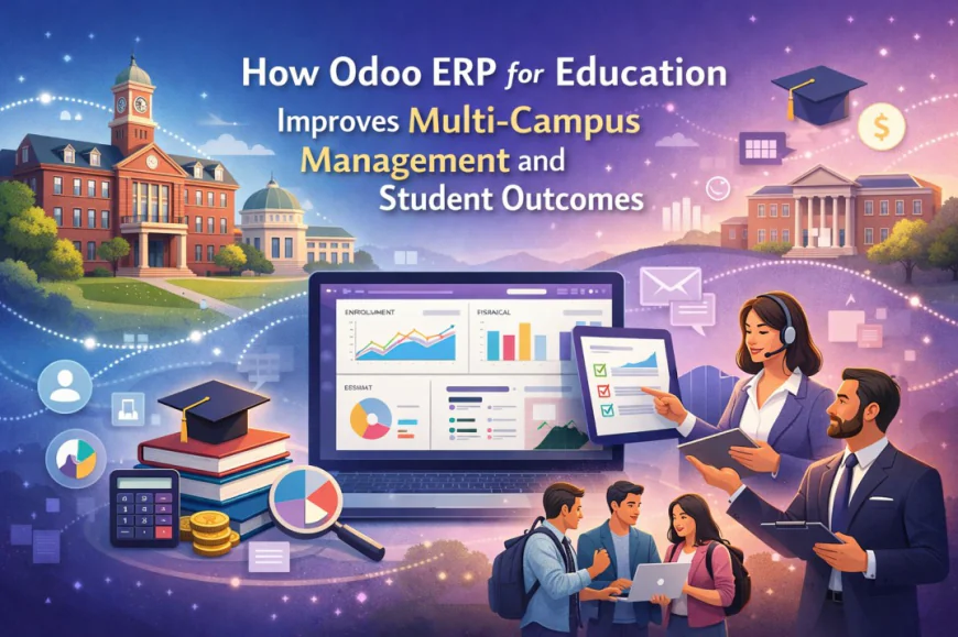 How Odoo ERP for Education Improves Multi-Campus Management and Student Outcomes