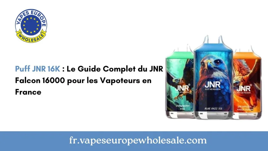 Puff JNR 16K : Le Guide Complet du JNR Falcon 16000 pour les Vapoteurs en France