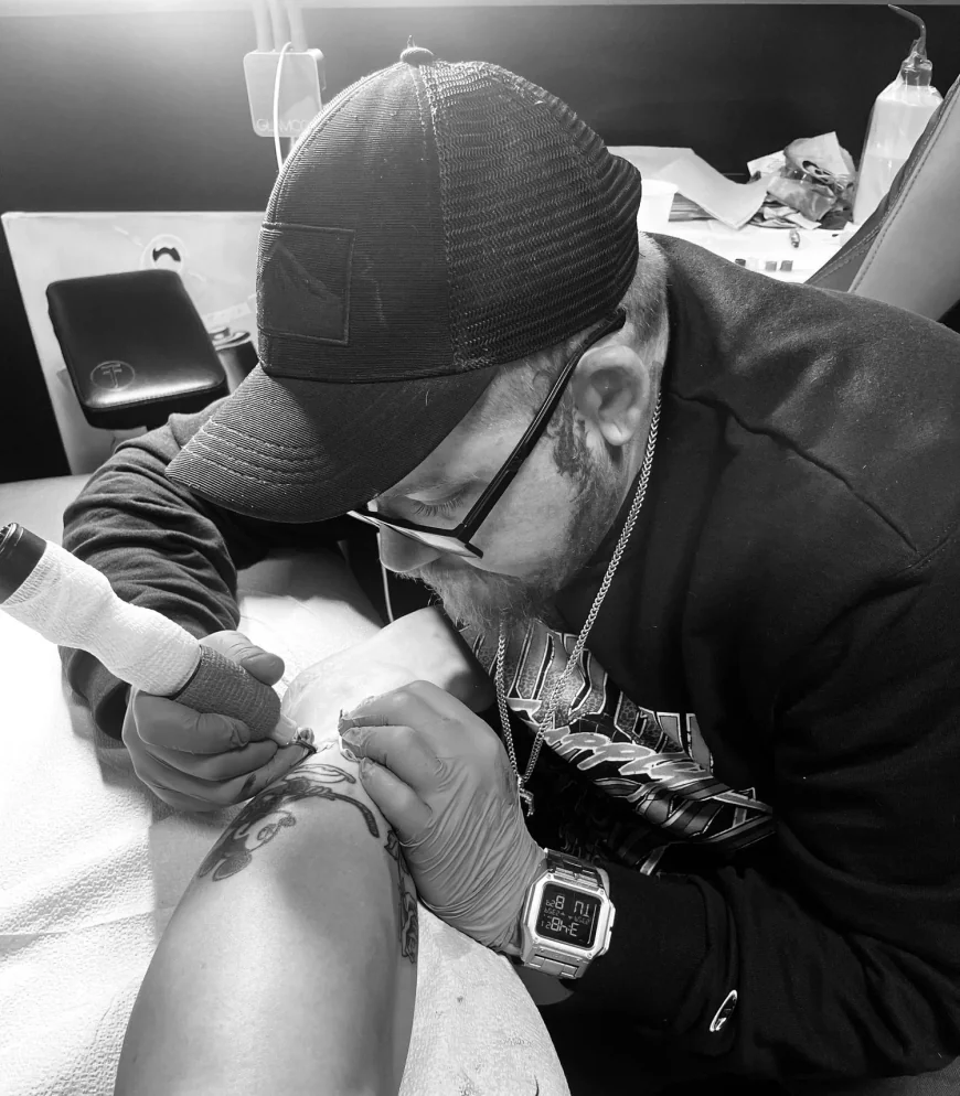 Black and Grey Tattoos Okotoks – Timeless Ink with Artistic Detail