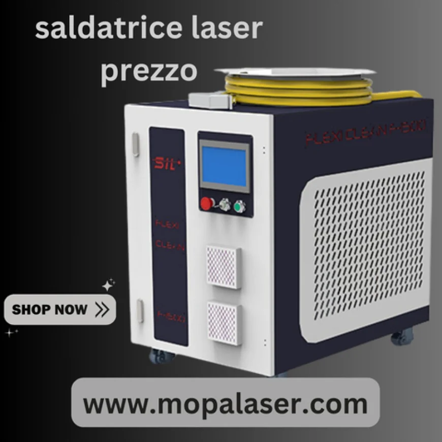 saldatrice laser prezzo competitivo e qualità professionale con MopaLaser