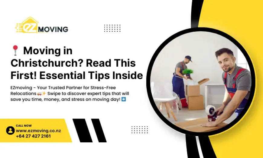 Reliable Removal Companies Canterbury | EZmoving Christchurch Removals & Packing Service