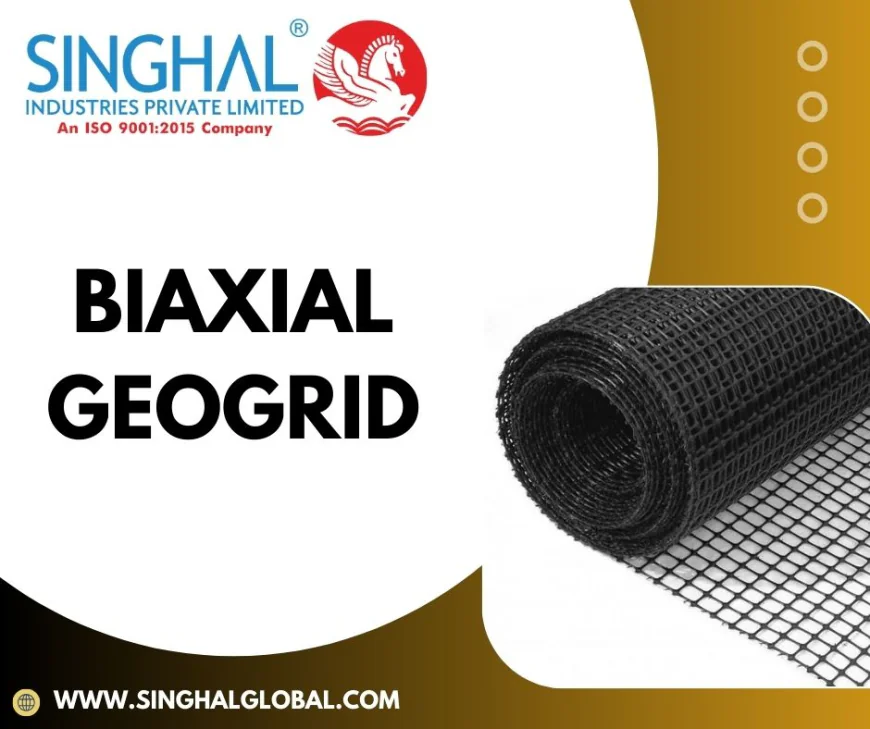 Biaxial Geogrid: Enhancing Soil Strength and Load Distribution
