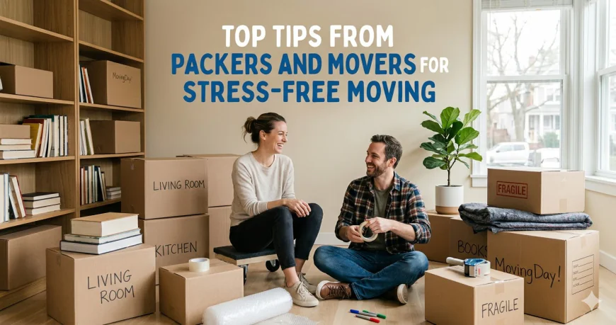 Top Tips from Packers and Movers for Stress-Free Moving