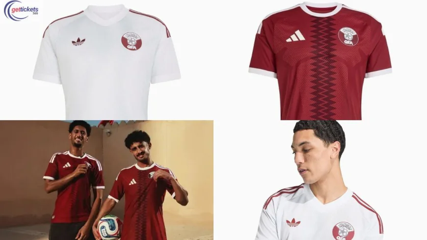 Qatar Vs Switzerland Tickets: Adidas Qatar FIFA World Cup 2026 Away Kit Leaked