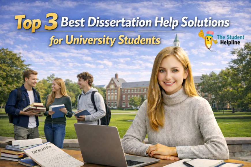 Top 3 Best Dissertation Help Solutions for University Students