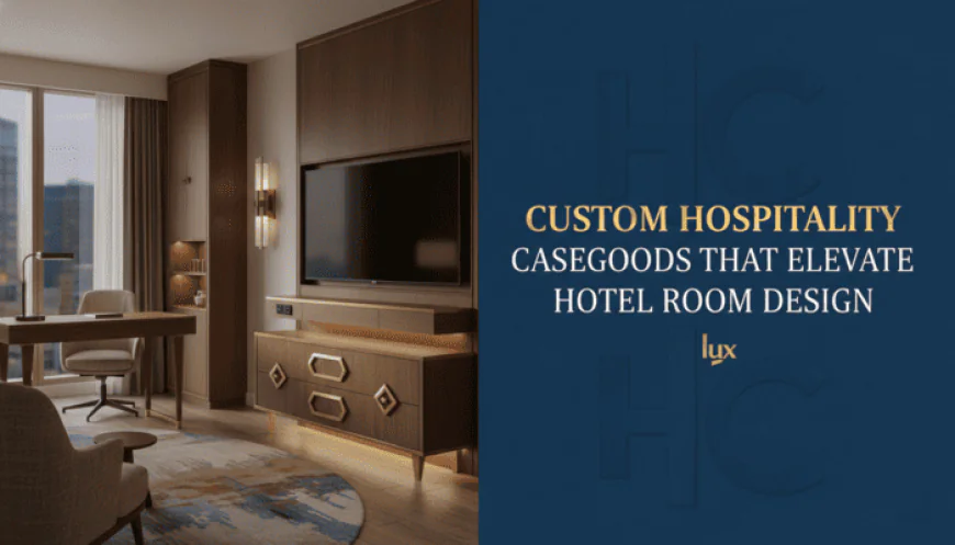 Custom Hospitality Casegoods That Elevate Hotel Room Design