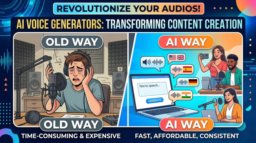 How AI Voice Generators Are Transforming Content Creation