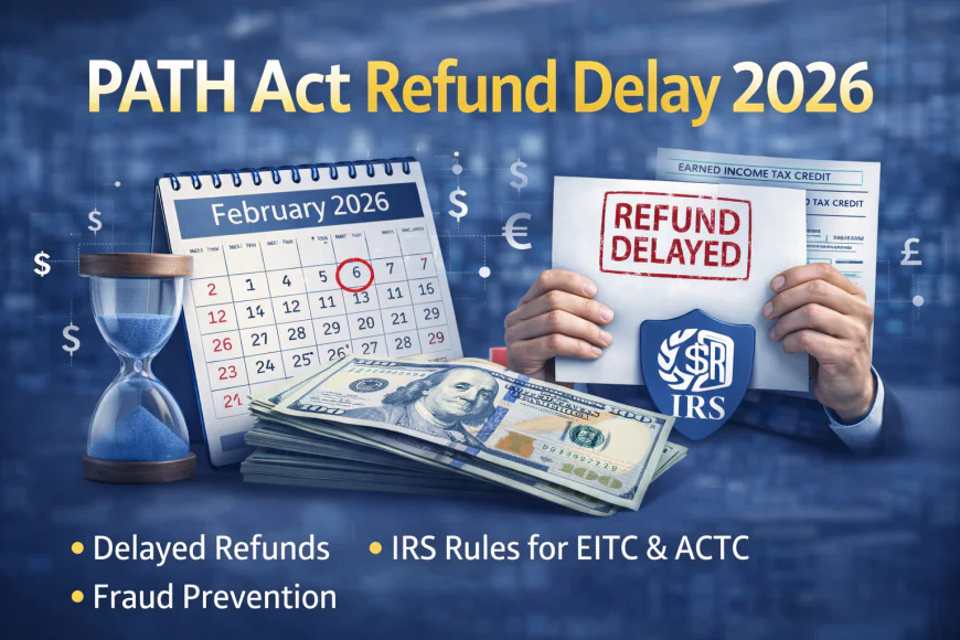 Why Is the PATH Act Refund Delayed in 2026? IRS Rules & Dates Explained: 