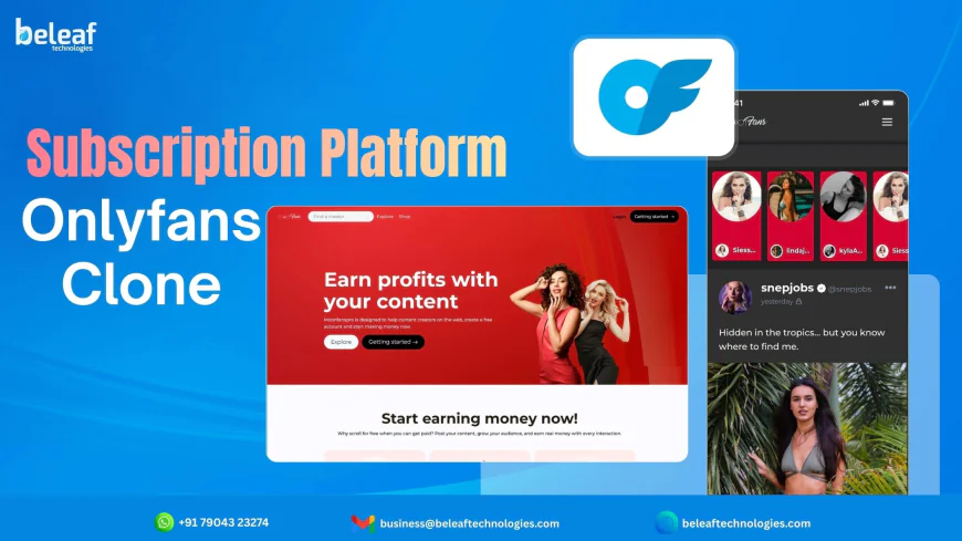 Subscription Platform That Prints Money – OnlyFans Clone