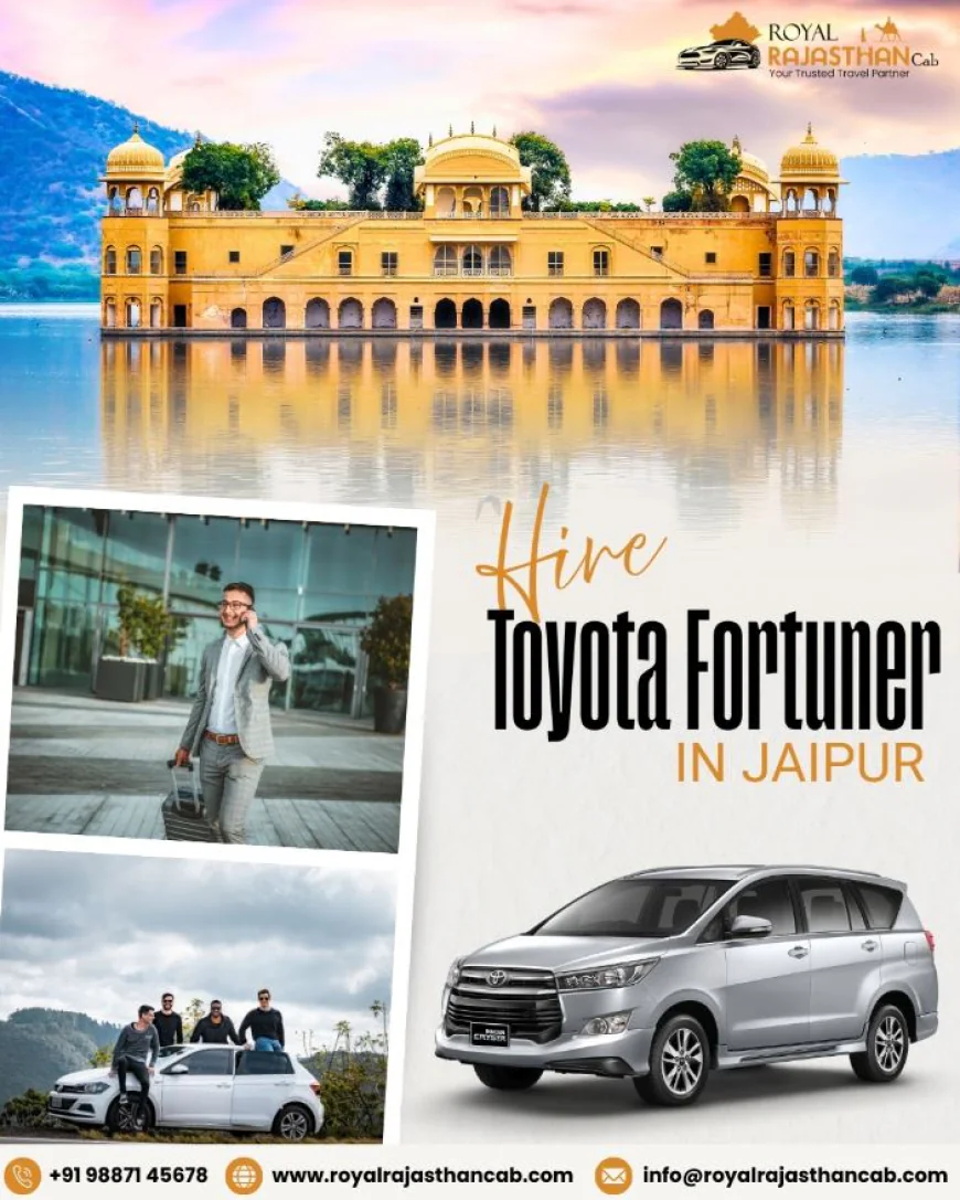 Toyota Fortuner Rental Jaipur | Fortuner for Outstation & Marriage