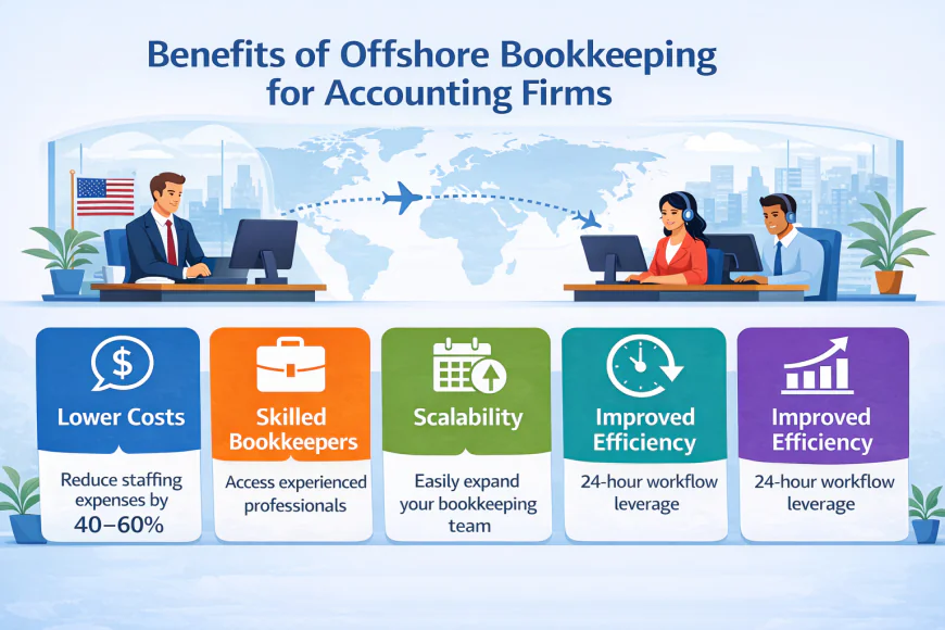 How Offshore Bookkeeping Enables Accounting Firms to Grow Without Increasing Overhead: 
