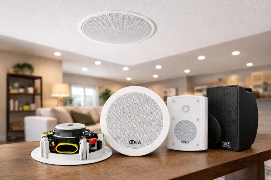 6W Ceiling Speaker India – Compact and Efficient Audio Solutions by Ooka Audio