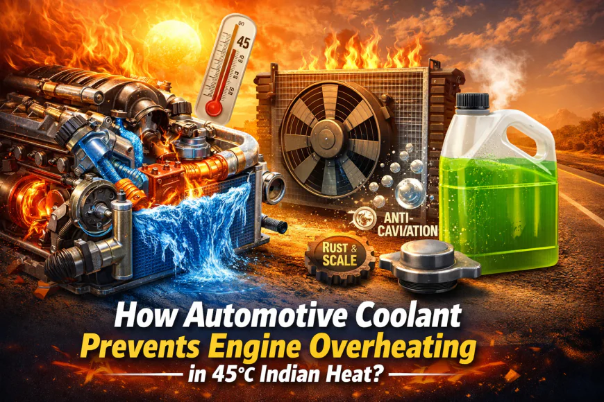 How Automotive Coolant Prevents Engine Overheating in 45°C Indian Heat?