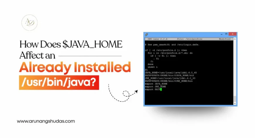 How JAVA_HOME Affects /usr/bin/java: Understanding Java Environment Configuration