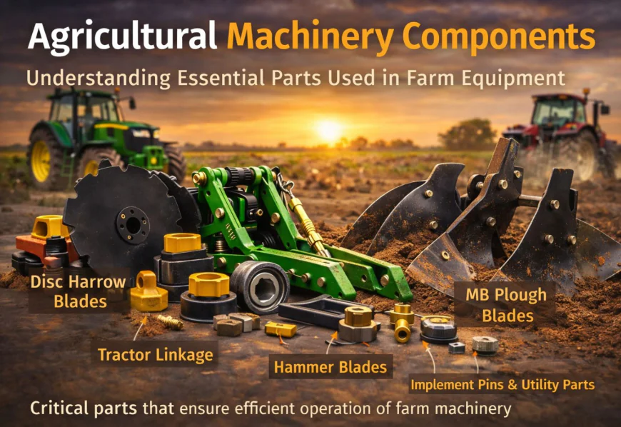 Agricultural Machinery Components: Understanding Essential Parts Used in Farm Equipment