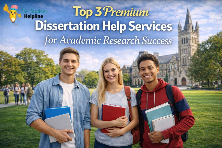 Top 3 Premium Dissertation Help Services for Academic Research Success