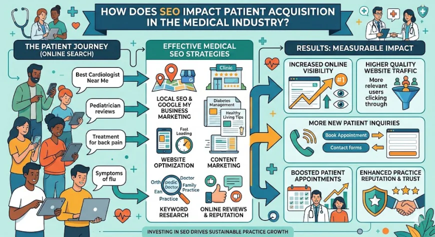 How Does SEO Impact Patient Acquisition in the Medical Industry?