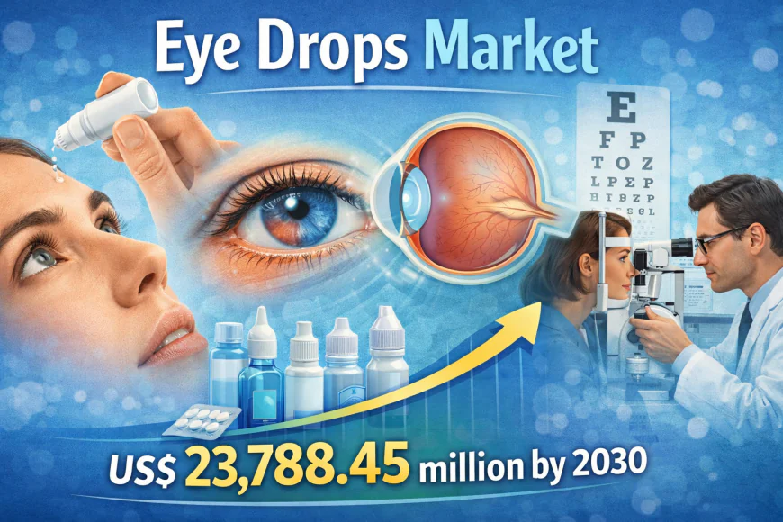 Eye Drops Market Outlook 2030: Growth Drivers, Opportunities, and Strategic Insights