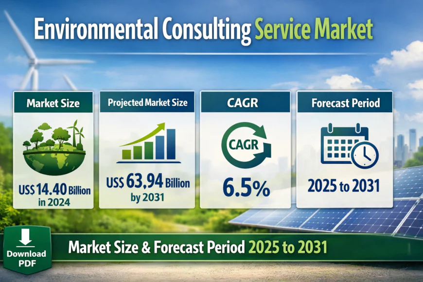 Global Environmental Consulting Services Market by 2031: Trends and Growth Analysis