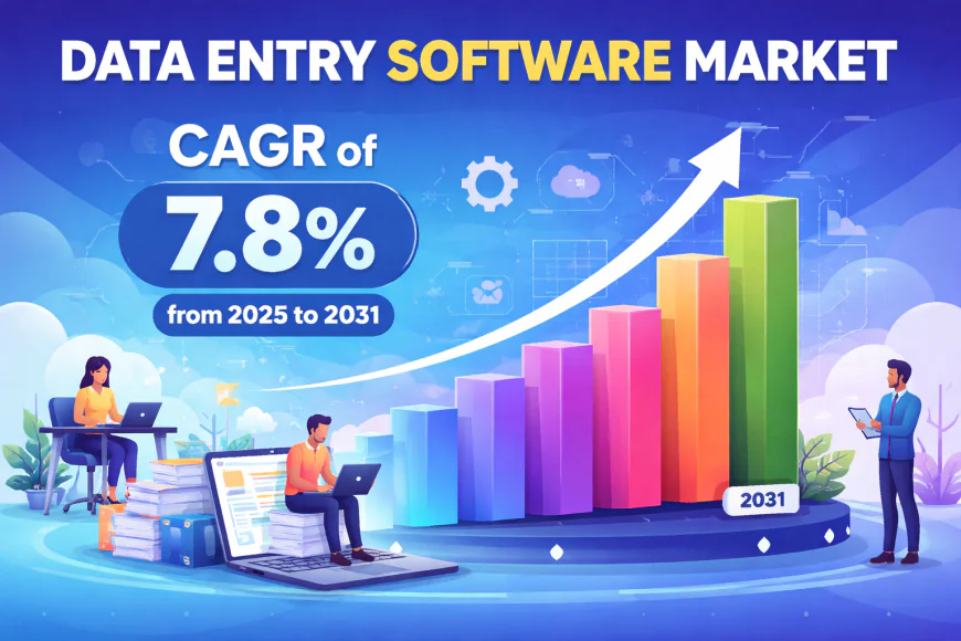 Data Entry Software Market: Industry Trends, Growth Drivers, and Recent Developments Forecast By 2031