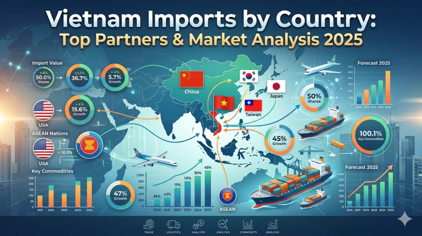 Vietnam Imports by Country: Top Partners & Market Analysis 2025