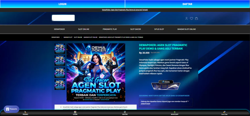 Exploring the Exciting World of Dewapoker Pragmatic: Passion, Play, and Innovation