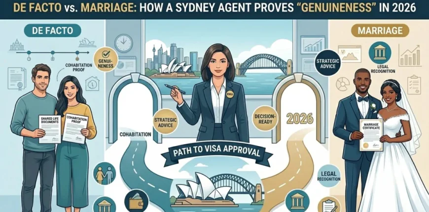 De Facto vs. Marriage: How a Sydney Partner Visa Agent Proves "Genuineness" in 2026