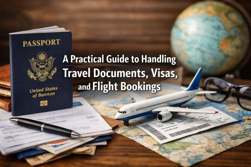 A Practical Guide to Handling Travel Documents, Visas, and Flight Bookings