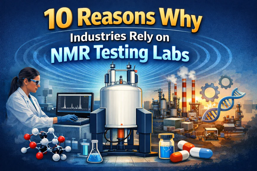 10 Reasons Why Industries Rely on NMR Testing Labs